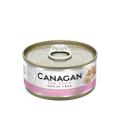 Canagan 貓用無穀物雞肉+火腿配方罐頭 75g