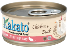 Kakato 762 雞+鴨 *貓用主食罐* 70g
