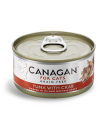 Canagan 貓用無穀物吞拿魚+蟹肉配方罐頭 75g