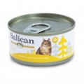 SALICAN 經典吞拿魚系列 吞拿魚蝦 TUNA WHITE MEAT WITH SHRIMP IN JELLY 主食罐 黃 85G