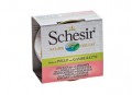 SchesiR 湯煮系列 雞肉蝦肉雞湯汁貓罐頭 70g